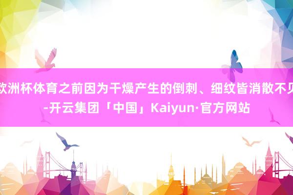 欧洲杯体育之前因为干燥产生的倒刺、细纹皆消散不见-开云集团「中国」Kaiyun·官方网站