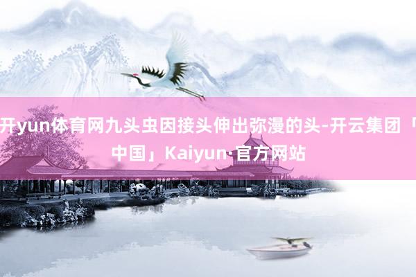 开yun体育网九头虫因接头伸出弥漫的头-开云集团「中国」Kaiyun·官方网站